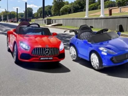 صورة سيارتين رياضية اطفال